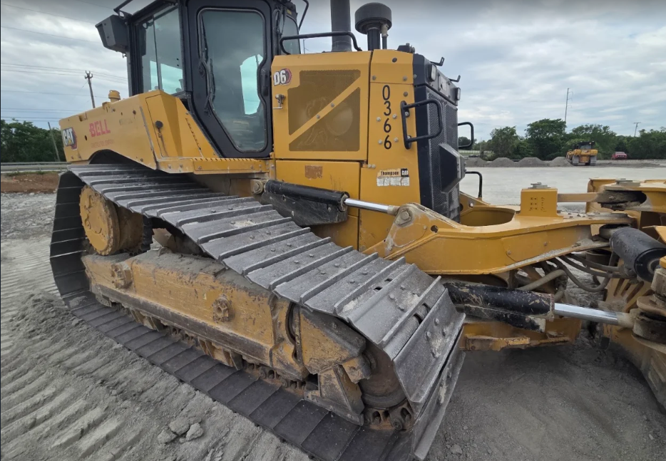Heavy equipment being serviced by Patriot HD in Middle Tennessee